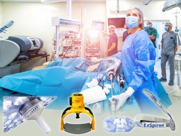surgeons in a hospital