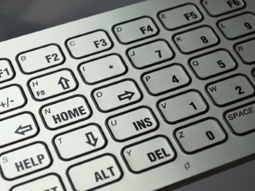 A white keyboard
