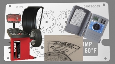 collage of manufactured parts