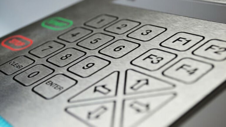 piezo touch switch on ATM