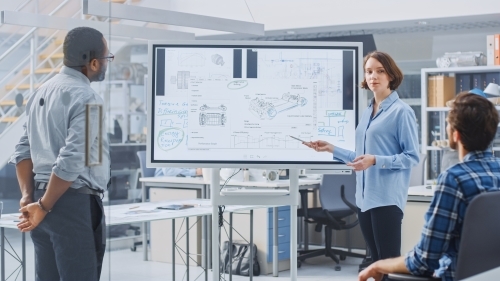 interactive large infrared touch screen