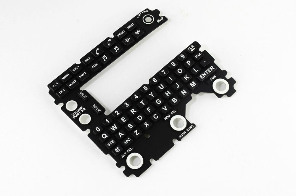 keypad overlay
