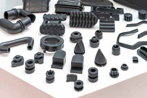 Thermoset plastic compression molding parts