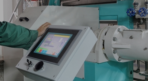 Human Machine Interface HMI for industrial equipment