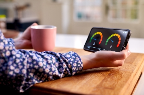 Energy consumption monitoring for home automation system