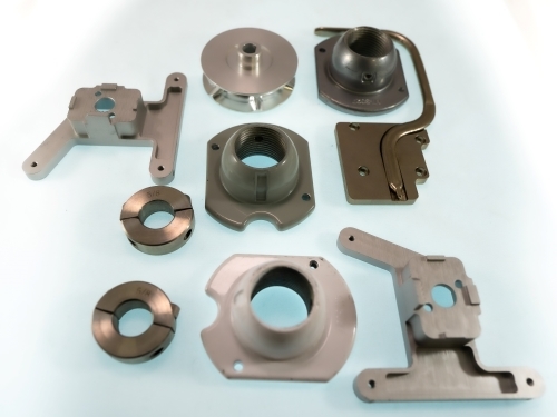 Nelson Miller Group samples of precision metal parts