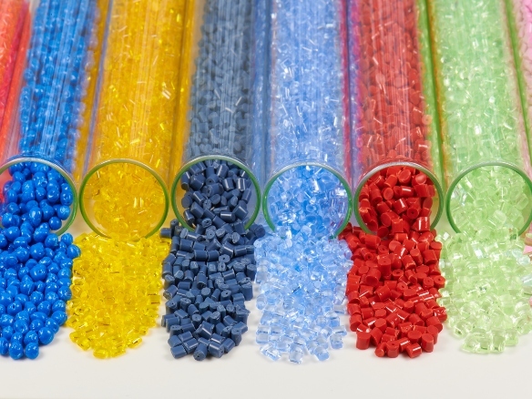 different color of resins for injection molding plastics