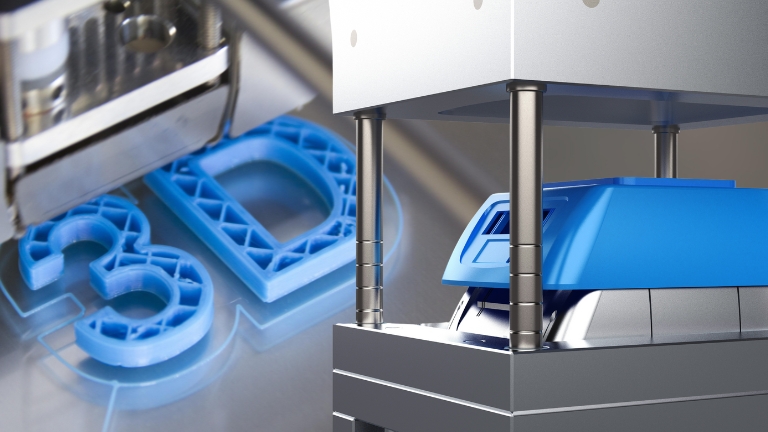 Plastic injection molding vs 3D printing