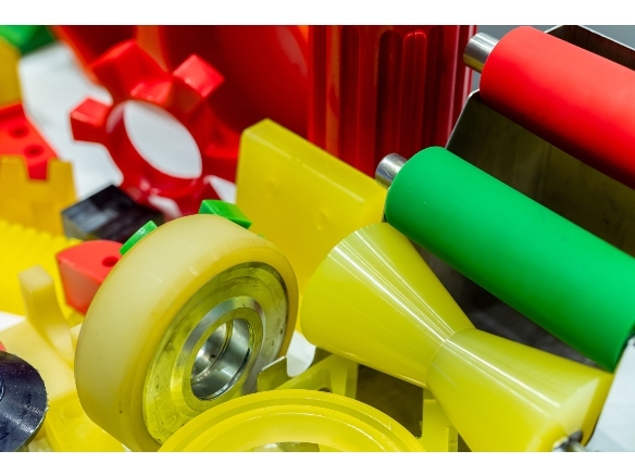 Polyurethane and abs plastic parts materials. engineered plastics