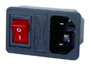 power box with a view of its switch