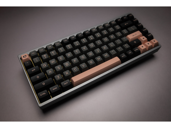 traditional mechanical keyboard for a computer