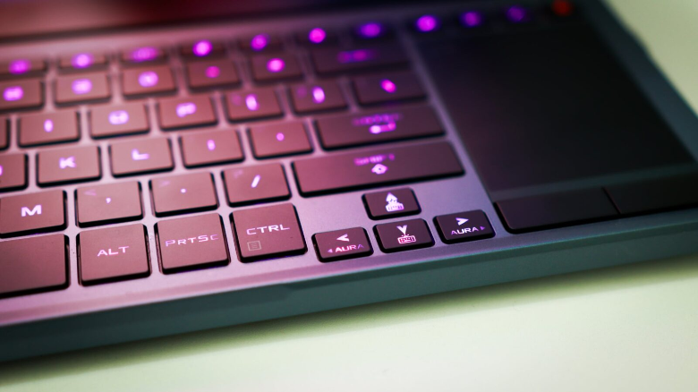 membrane keyboard from a laptop