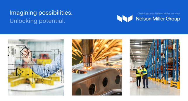Nelson Miller, Inc. and Chainlogix announce new branding